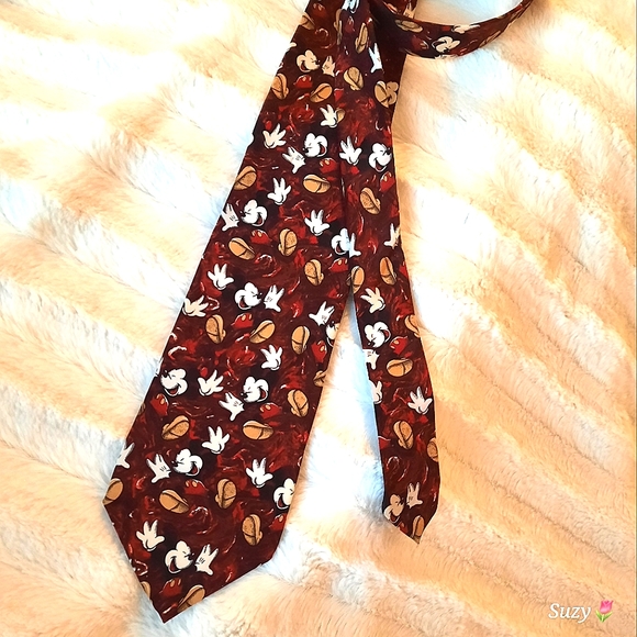 MICKEY & CO. 💯%SILK DISNEY TIE RACK - Picture 4 of 8